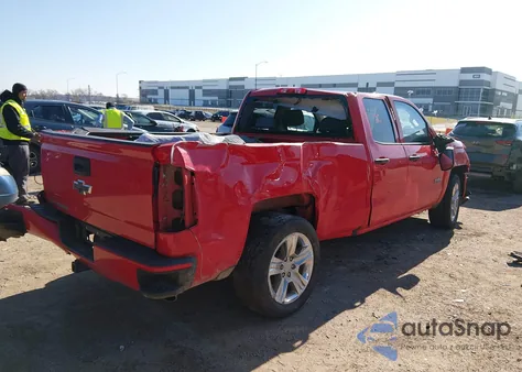 2018 Chevrolet Silverado 1500 Custom from USA, damaged, VIN 1GCRCPEC8JZ341492